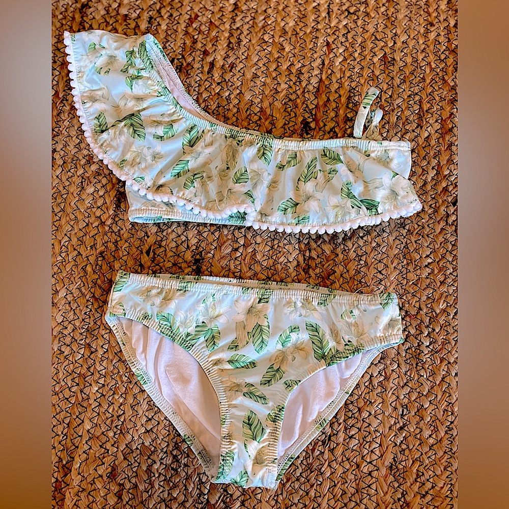 AZUL Girls tropical swimsuit